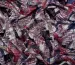 Трикотаж вискозный двусторонний геометрическая мозаика, красный с серым - фото 3 - интернет-магазин tkani-atlas.com.ua