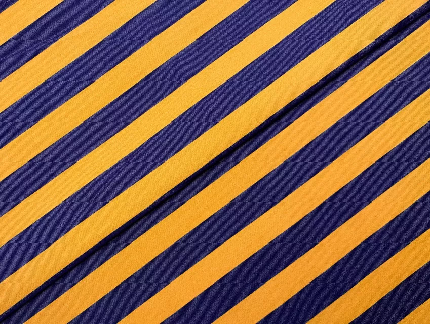 Джинс сорочковий смужка 11мм, гірчиця - фото 1 - інтернет-магазин tkani-atlas.com.ua