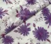 Коттон рисунок цветы, фиолетовый - фото 1 - интернет-магазин tkani-atlas.com.ua