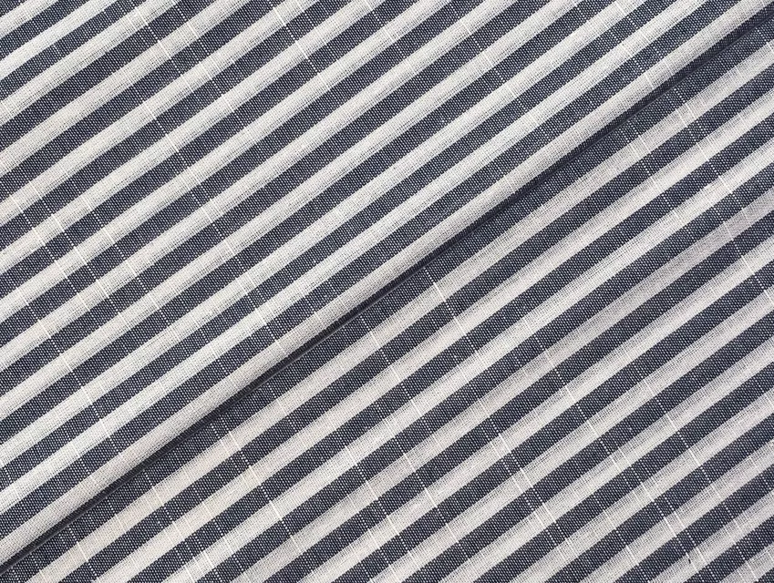 Коттон штапель полоска 5 мм, светло-серый - фото 1 - интернет-магазин tkani-atlas.com.ua