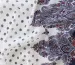 Шифон малюнок ромашка з двостороннім купоном, синій з білим - фото 4 - інтернет-магазин tkani-atlas.com.ua