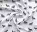 Шифон рисунок зебра, белый - фото 1 - интернет-магазин tkani-atlas.com.ua