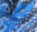 Шифон малюнок двосторонній купон, блакитний з темно-синім - фото 3 - інтернет-магазин tkani-atlas.com.ua