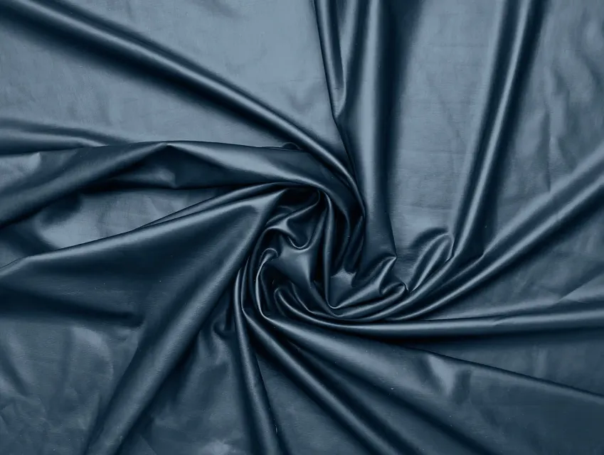 Масло шкіра глянець, темно-синій - фото 1 - інтернет-магазин tkani-atlas.com.ua