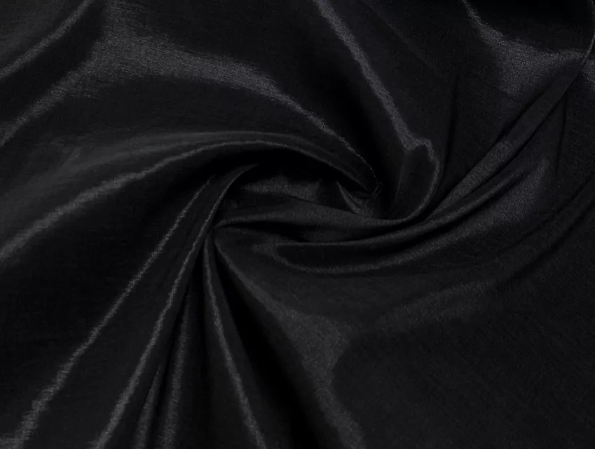 Бенгалин нарядный блеск, черный - фото 1 - интернет-магазин tkani-atlas.com.ua