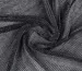 Сітка гофре з люрексом, темне срібло - фото 1 - інтернет-магазин tkani-atlas.com.ua