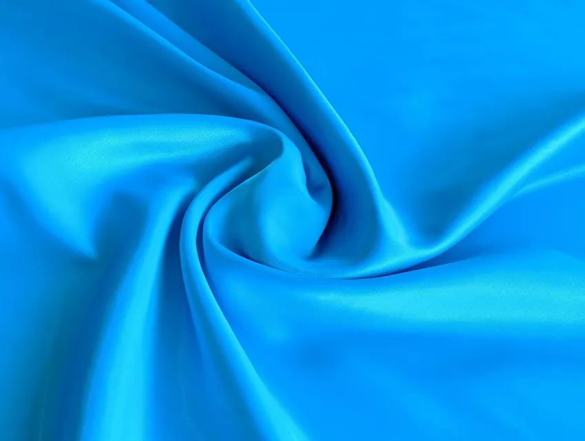 Атлас плотный, голубая лазурь - фото 1 - интернет-магазин tkani-atlas.com.ua