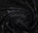 Оксамит стрейчевий барнаут квітковий, чорний - фото 3 - інтернет-магазин tkani-atlas.com.ua