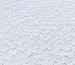 Гипюр стрейчевый цветочный, белый - фото 1 - интернет-магазин tkani-atlas.com.ua