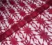 Гіпюр стрейчевий Дубай, бордовий - фото 1 - інтернет-магазин tkani-atlas.com.ua