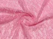 Гипюр стрейч цветочная сказка, розовый - интернет-магазин tkani-atlas.com.ua