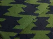 Жаккард пальтовый гусиная лапка, зеленый - интернет-магазин tkani-atlas.com.ua