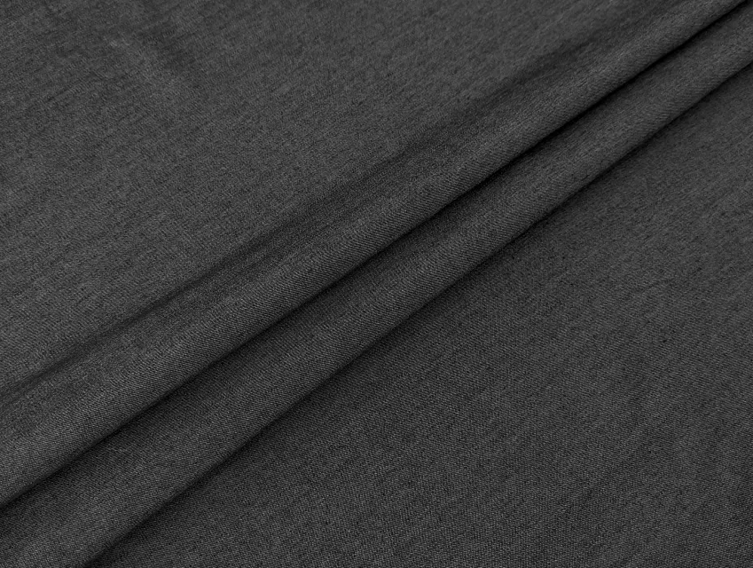 Джинс рубашечный, темно-серый - фото 1 - интернет-магазин tkani-atlas.com.ua