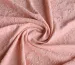 Жаккард Барвінок квіткова ніжність, персиковий - фото 2 - інтернет-магазин tkani-atlas.com.ua