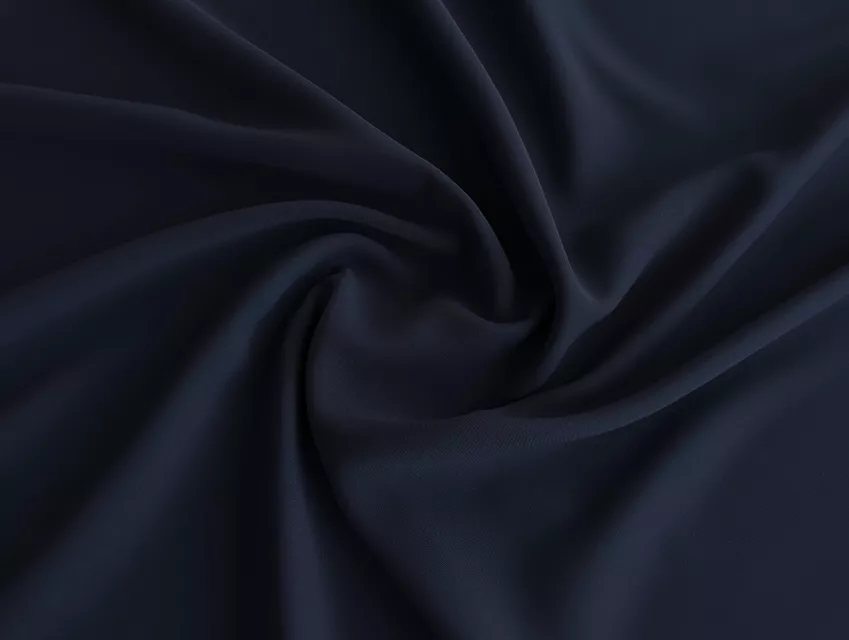 Креп Кристал, темно-синій - фото 1 - інтернет-магазин tkani-atlas.com.ua