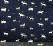 Стрейч котон малюнок коні, темно-синій - фото 3 - інтернет-магазин tkani-atlas.com.ua