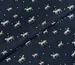 Стрейч котон малюнок коні, темно-синій - фото 2 - інтернет-магазин tkani-atlas.com.ua