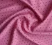 Супер софт принт горошки 2 мм, рожево-бузковий - фото 1 - інтернет-магазин tkani-atlas.com.ua