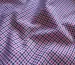 Котон стрейчевий сорочковий дрібна клітинка, бордовий - фото 3 - інтернет-магазин tkani-atlas.com.ua