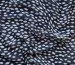 Шифон креповый неравномерные горошки, белые на черном - фото 3 - интернет-магазин tkani-atlas.com.ua