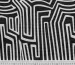 Трикотаж віденський малюнок геометричний орнамент, чорний з молочним - фото 2 - інтернет-магазин tkani-atlas.com.ua