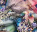 Шифон цветочный цветочная акварель, многоцветовой - фото 3 - интернет-магазин tkani-atlas.com.ua