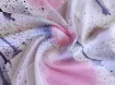 Шифон барвиста фантазія, рожево-бузковий - інтернет-магазин tkani-atlas.com.ua