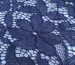 Гипюр стрейч Классика кружевной букет, синий - фото 3 - интернет-магазин tkani-atlas.com.ua