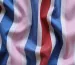 Костюмка Маргарет полоска костюмная, розово-красный с синем - фото 3 - интернет-магазин tkani-atlas.com.ua