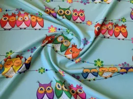 Супер софт совушки, м'ята - інтернет-магазин tkani-atlas.com.ua