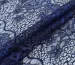 Гіпюр опера квіткові хвилі, синій - фото 1 - інтернет-магазин tkani-atlas.com.ua