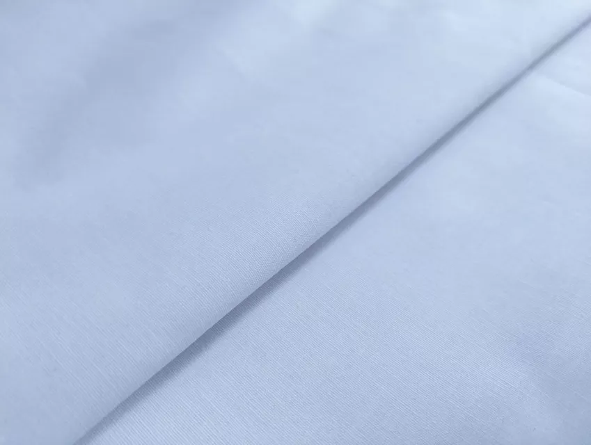 Поплін сорочковий стрейчевий уцінка (текстильний недолік), білий - фото 1 - інтернет-магазин tkani-atlas.com.ua