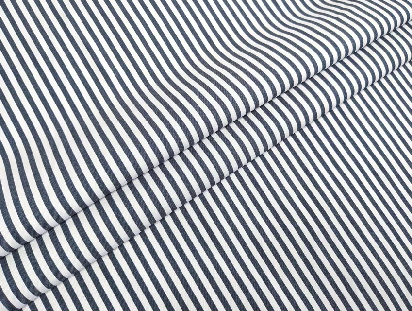 Джинс тенсел смужка 5 мм, темно-синій - фото 1 - інтернет-магазин tkani-atlas.com.ua