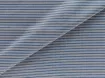 Штапель шелк полоска 4 мм, синяя на сером - интернет-магазин tkani-atlas.com.ua