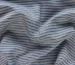 Штапель шелк полоска 4 мм, синяя на сером - фото 3 - интернет-магазин tkani-atlas.com.ua