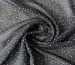 Шифон цветочный узоры и горох, черно-розовый - фото 1 - интернет-магазин tkani-atlas.com.ua