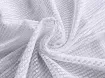 Сетка пайетки уценка (текстильный брак), белый матовый - интернет-магазин tkani-atlas.com.ua