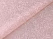 Жаккард коттоновый цветочные волны, нежно-розовый - интернет-магазин tkani-atlas.com.ua