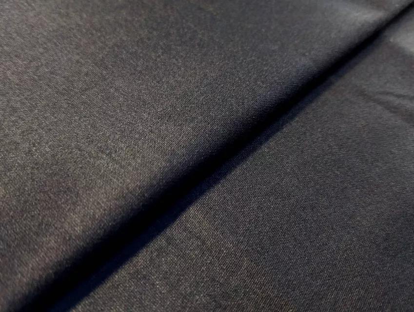 Стрейчевий котон сатин уцінка (текстильний недолік), чорний - фото 1 - інтернет-магазин tkani-atlas.com.ua