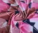 Масло лакр геометрическая абстракция, розово-синий - фото 1 - интернет-магазин tkani-atlas.com.ua