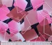 Масло лакр геометрична абстракція, рожево-синій - фото 2 - інтернет-магазин tkani-atlas.com.ua