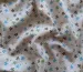Льон прованс зорі, коричнево-блакитний на молочному - фото 3 - інтернет-магазин tkani-atlas.com.ua