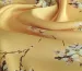 Шовк Армані ніжні гілки, жовтий - фото 3 - інтернет-магазин tkani-atlas.com.ua