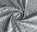 Трикотаж жаккард меланжевый мозаика, серый - фото 1 - интернет-магазин tkani-atlas.com.ua