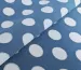 Барби принт круг 25 мм, белый на голубом - фото 1 - интернет-магазин tkani-atlas.com.ua