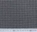 Стрейч поплин принт геометрическое плетение, белый на черном - фото 2 - интернет-магазин tkani-atlas.com.ua