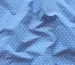 Стрейч поплин принт горошки 2 мм, голубой - фото 3 - интернет-магазин tkani-atlas.com.ua