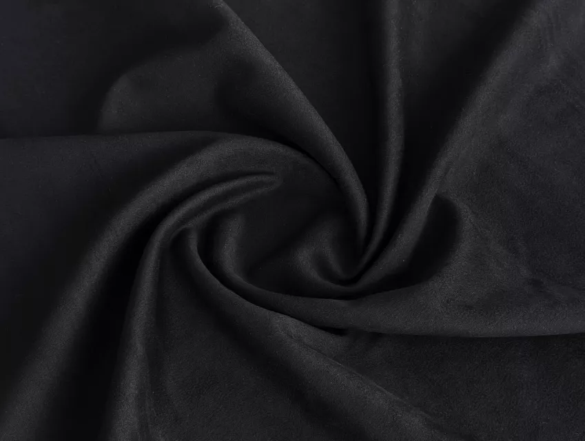 Замша на дайвінгу, чорний - фото 1 - інтернет-магазин tkani-atlas.com.ua