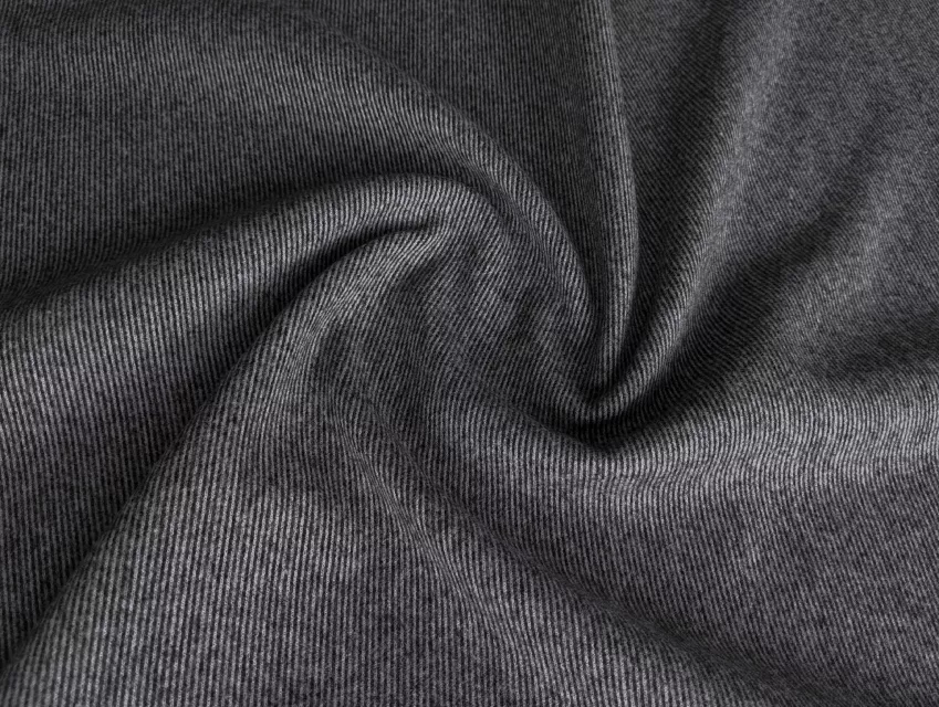 Трикотаж теплий Каміла смужка, темно-сірий - фото 1 - інтернет-магазин tkani-atlas.com.ua