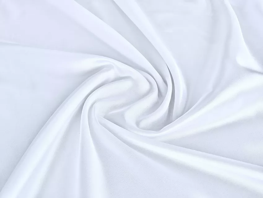 Атлас тонкий уцінка (текстильний недолік), білосніжний - фото 1 - інтернет-магазин tkani-atlas.com.ua